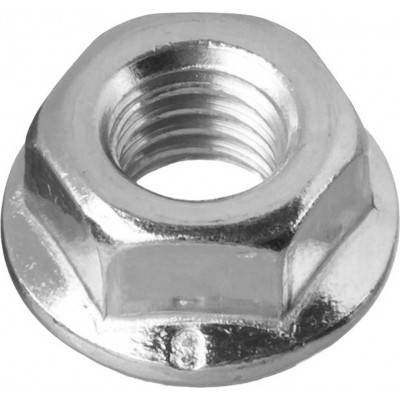 Гайка DIN 6923 с фланцем, M6, 5 кг, кл. пр. 6, оцинкованная, ЗУБР