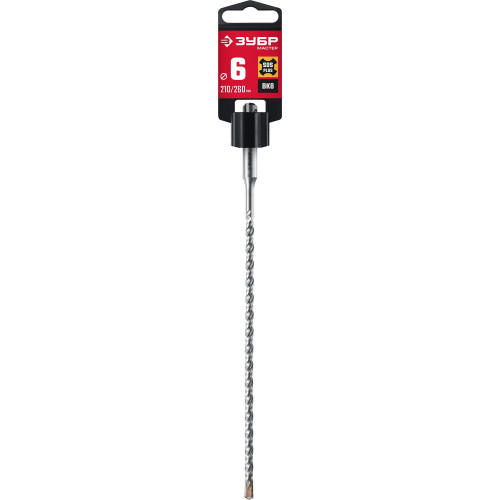 ЗУБР Бур SDS-plus 6 х 260 мм
