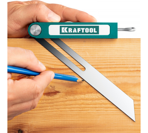 Kraftool Super-BEVEL 200 мм профессиональная малка-угломер