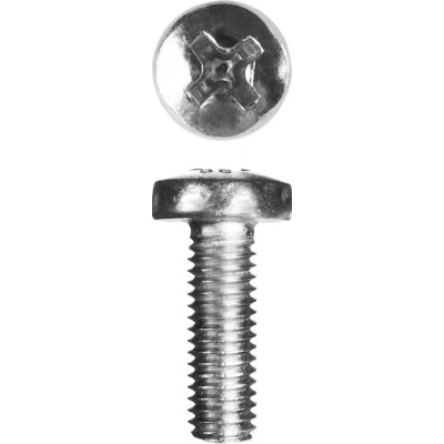 Винт DIN 7985, M5 x 20 мм, 5 кг, кл. пр. 4.8, оцинкованный, ЗУБР