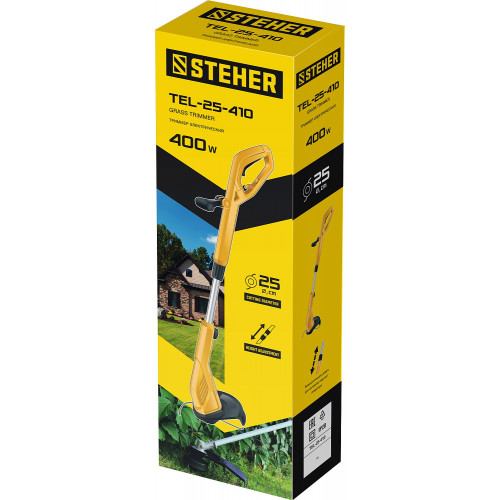 STEHER 400 Вт триммер сетевой, ш/с 25 см