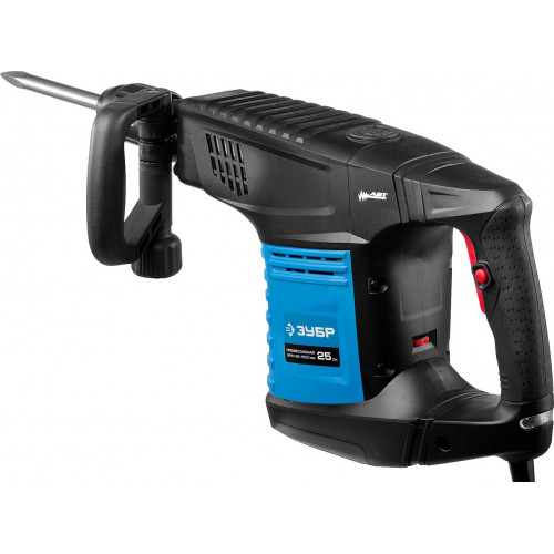 Молоток отбойный, ЗУБР Профессионал ЗММ-25-1500 ЭВК, SDS-Max, 25 Дж, 11 кг, 900-1800 уд/мин, 1500 Вт, АВТ, кейс