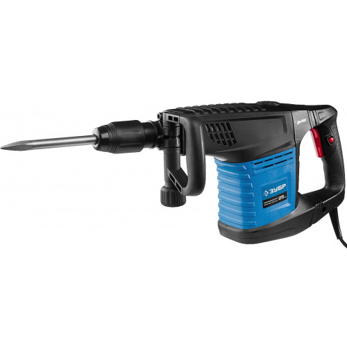 Молоток отбойный, ЗУБР Профессионал ЗММ-25-1500 ЭВК, SDS-Max, 25 Дж, 11 кг, 900-1800 уд/мин, 1500 Вт, АВТ, кейс