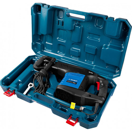 Молоток отбойный, ЗУБР Профессионал ЗММ-25-1500 ЭВК, SDS-Max, 25 Дж, 11 кг, 900-1800 уд/мин, 1500 Вт, АВТ, кейс
