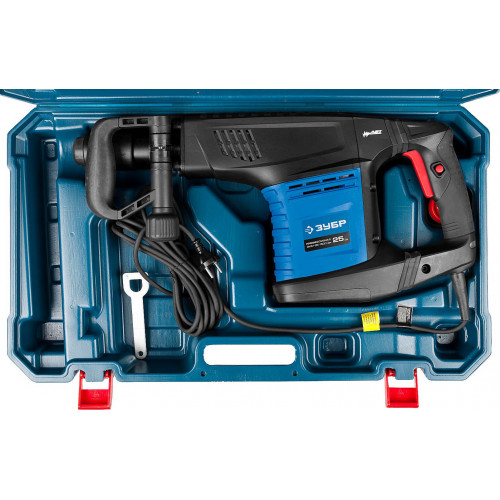 Молоток отбойный, ЗУБР Профессионал ЗММ-25-1500 ЭВК, SDS-Max, 25 Дж, 11 кг, 900-1800 уд/мин, 1500 Вт, АВТ, кейс