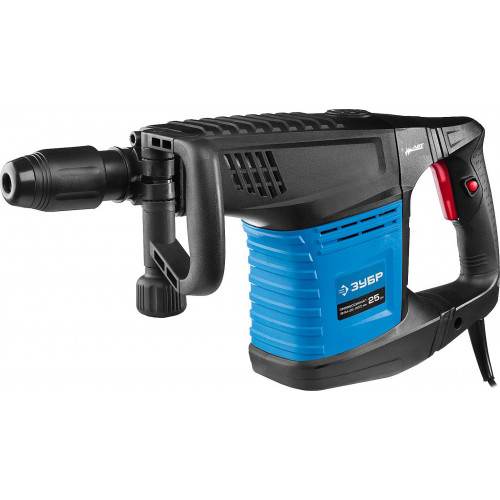 Молоток отбойный, ЗУБР Профессионал ЗММ-25-1500 ЭВК, SDS-Max, 25 Дж, 11 кг, 900-1800 уд/мин, 1500 Вт, АВТ, кейс