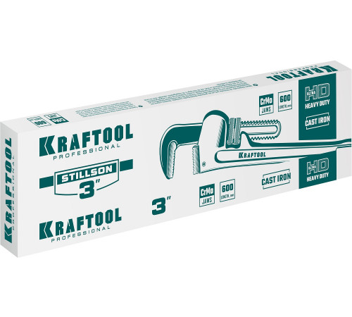 KRAFTOOL STILLSON, 3″, трубный разводной ключ