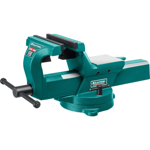 Кованые стальные тиски KRAFTOOL FORGE-180/230 с регулировкой компенсации люфта