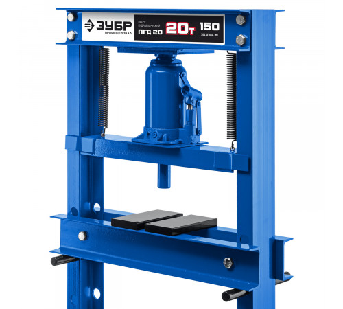 ЗУБР ПГД-20 20т пресс гидравлический с домкратом и возвратными пружинами, Профессионал