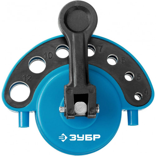 Набор сверл алмазных трубчатых по кафелю и стеклу с кондуктором, d=4, 6, 8, 10, 12 мм, 5 предметов, ЗУБР Профессионал 29851-H6