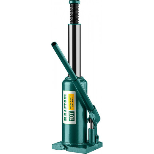 KRAFTOOL KRAFT-LIFT 10т, 230-460мм домкрат бутылочный гидравлический, KRAFT BODY
