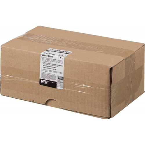 Винт DIN 7985, M6 x 55 мм, 5 кг, кл. пр. 4.8, оцинкованный, ЗУБР