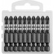 Биты KRAFTOOL Impact Pro, Pozidriv, тип хвостовика E 1/4″, PZ2, 50мм, 10шт, в пластиковом боксе