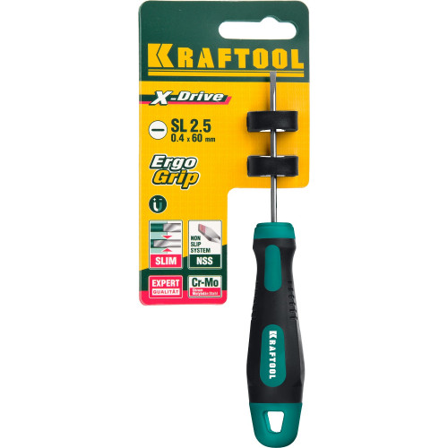 KRAFTOOL Х-Drive SL2.5x60 отвертка