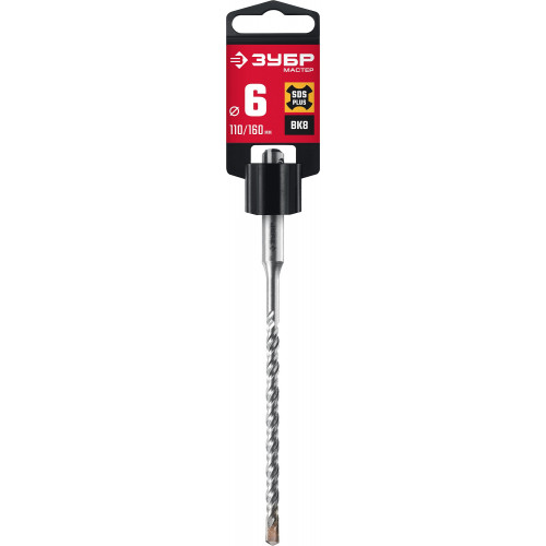 ЗУБР Бур SDS-plus 6 х 160 мм