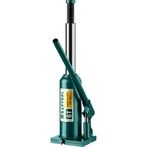 KRAFTOOL KRAFT-LIFT 6т, 219-427мм домкрат бутылочный гидравлический, KRAFT BODY