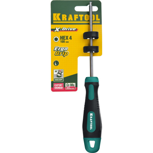 KRAFTOOL Х-Drive HEX4x100 отвертка