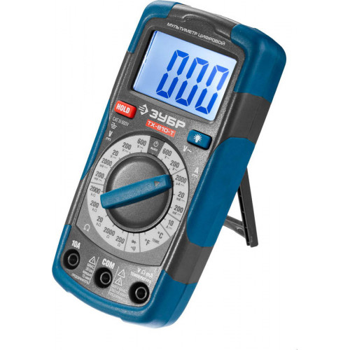 ЗУБР мультиметр цифровой ТХ-810-Т