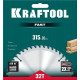 KRAFTOOL Fast 315х30мм 32Т, диск пильный по дереву