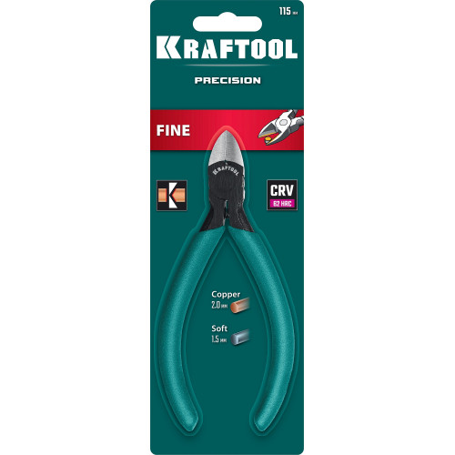 KRAFTOOL Kraft Mini чистый рез 115 мм, Прецизионные бокорезы (220017-6-11)
