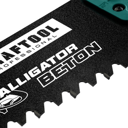 Ножовка по бетону (пила) ″Alligator BETON″ 700 мм, твердосплавные напайки, для пиления блоков чистого бетона, KRAFTOOL