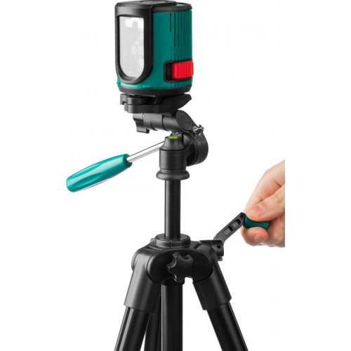KRAFTOOL CL 20 #3 нивелир лазерный, 20м, IP54, точн. +/-0,2 мм/м, штатив