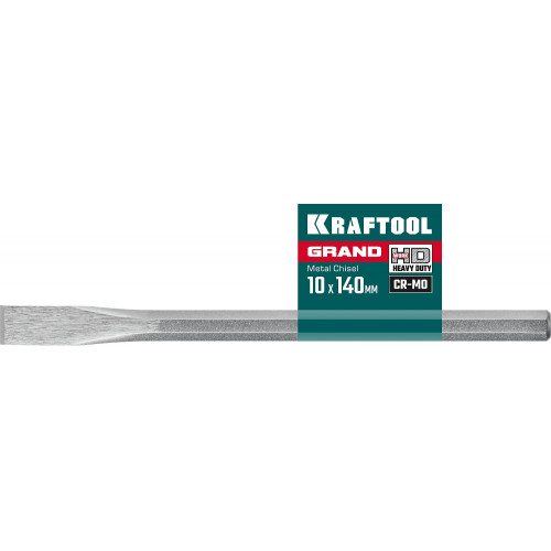 KRAFTOOL Grand зубило слесарное по металлу, 10х140 мм