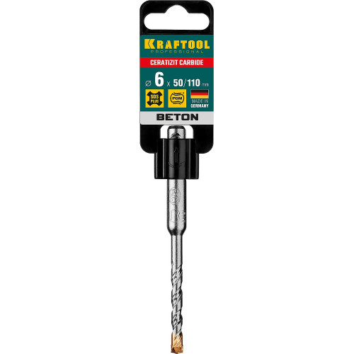 KRAFTOOL Бур SDS-plus 6 х 110 мм
