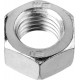 Гайка ГОСТ 5927-70, M10, 5 шт, кл. пр. 6, оцинкованная, ЗУБР