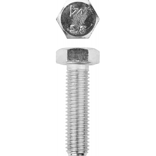 Болт ГОСТ 7798-70, M12 x 40 мм, 5 кг, кл. пр. 5.8, оцинкованный, ЗУБР
