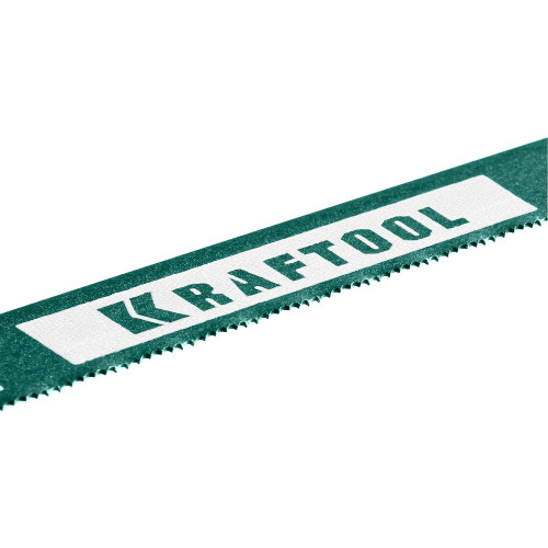 Биметаллическое гибкое полотно по металлу KRAFTOOL 24 TPI, быстрый рез, 300 мм, волнообразная разводка, 1 шт, Alligator-24
