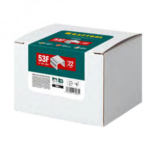KRAFTOOL 10 мм скобы для степлера плоские тип 53F, 5000 шт