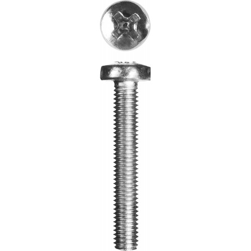 Винт DIN 7985, M5 x 35 мм, 5 кг, кл. пр. 4.8, оцинкованный, ЗУБР