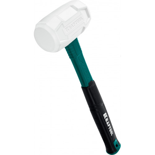 KRAFTOOL X-FORCE 450 г белая, Резиновая киянка (2077-45)