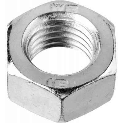 Гайка ГОСТ 5927-70, M8, 10 шт, кл. пр. 6, оцинкованная, ЗУБР