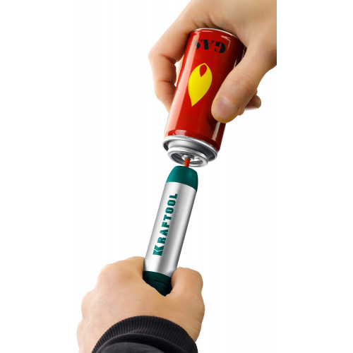 Газовый паяльник KRAFTOOL SolderPro 70A, набор 3-в-1, 30-70 Вт, горелка, фен, 1300°С