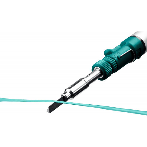 Газовый паяльник KRAFTOOL SolderPro 70A, набор 3-в-1, 30-70 Вт, горелка, фен, 1300°С