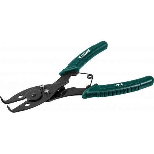 KRAFTOOL Universal 6-in-1 съемник стопорных колец, внешний/внутренний, 6-в-1