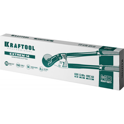 KRAFTOOL WR-800 тросорез профессиональный, 600 мм