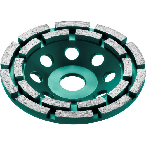Двухрядная алмазная чашка Kraftool Double d 125 мм, INDUSTRIAL