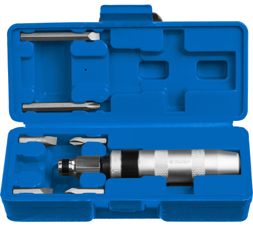Профессионал отвертка ударно-поворотная 8 предм., ЗУБР