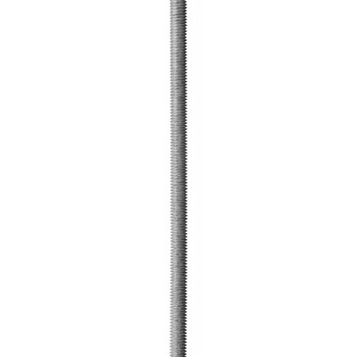 Шпилька резьбовая DIN 975, М16x2000, 1 шт, класс прочности 4.8, оцинкованная, ЗУБР