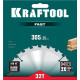 KRAFTOOL Fast 305х30мм 32Т, диск пильный по дереву