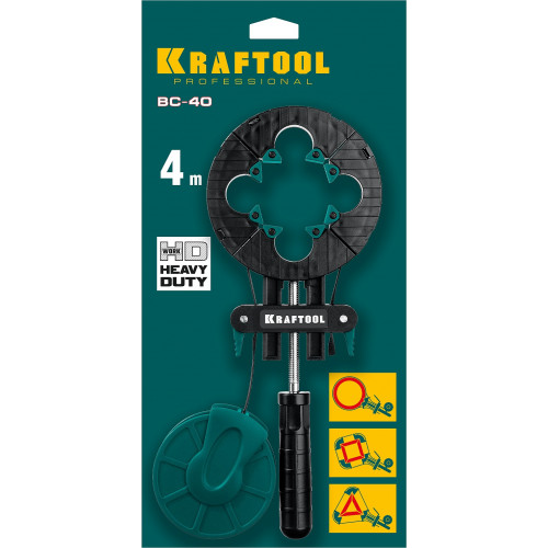 BC-40 ременная струбцина 4 м, KRAFTOOL
