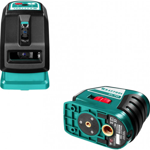 KRAFTOOL CL-70 #3 нивелир лазерный, 20м/70м, IP54, точн. +/-0,2 мм/м, штатив, питание 4хАА, в коробке