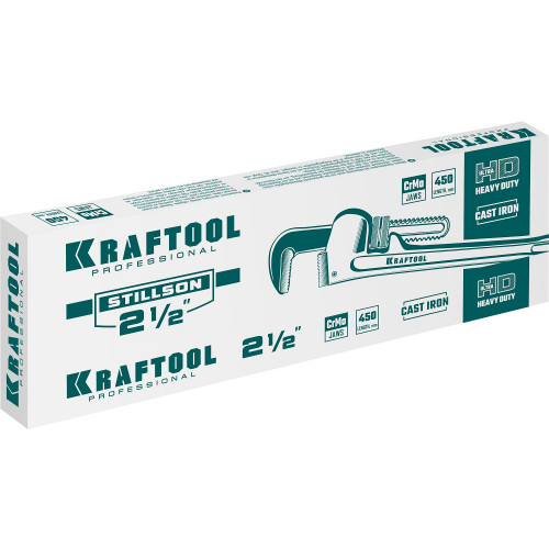 KRAFTOOL STILLSON, 2.5″, трубный разводной ключ