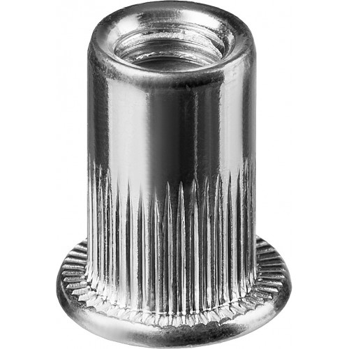 Резьбовые заклепки Nut-S, М10, 150 шт, стальные с насечками, KRAFTOOL