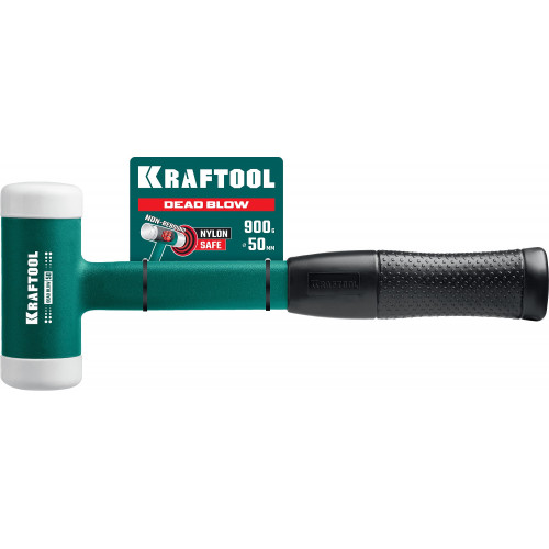 KRAFTOOL DEAD BLOW 900 г 50 мм безинерционный молоток с бойками из полиамида