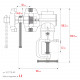 Многофункциональные настольные тиски KRAFTOOL 3D-MINI 65/38 мм