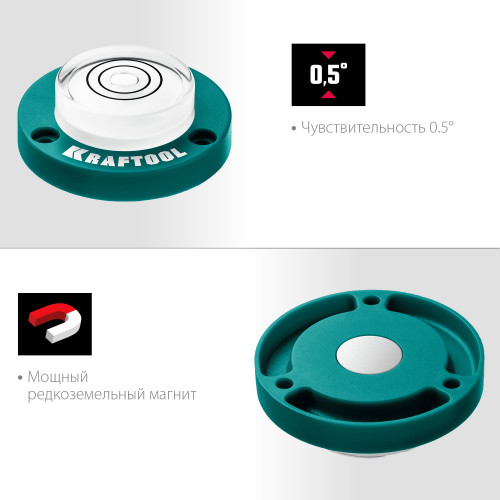 Kraftool Bull’s Eye, поверхностный уровень